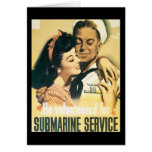 RESTORED Submarine Navy Propaganda Poster cards