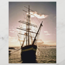 Restored Whaler ""Carthaginian"" - Lahaina, Maui Personalized Flyer