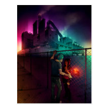 Restricted Area Post Card