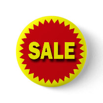 RETAIL BADGE - SALE PINBACK BUTTON