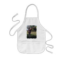 Reticulated Giraffes Kids Apron