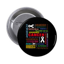 Retinoblastoma Awareness Collage Pin