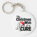 Retinoblastoma My Christmas Wish is a Cure Key Chains
