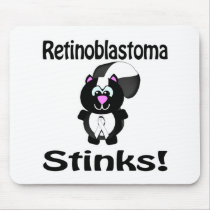 Retinoblastoma Stinks Skunk Awareness Design Mousepad