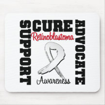 Retinoblastoma Support Cure Advocate Mousepad