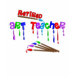 Retired Art Teacher Gifts t-shirts