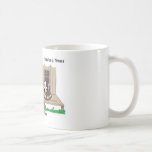 Retired Border Collies Funny Offbeat Cartoon Gifts Coffee Mugs