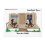 Retired Border Collies Funny Offbeat Cartoon Gifts Postcards