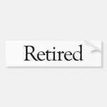 Retired Bumper Stickers