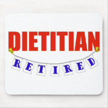 Retired Dietician Mousemat