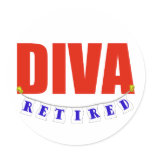Retired Diva stickers