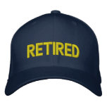 Retired Embroidered Hat embroidered hats
