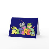Retired Gone Fishing Card