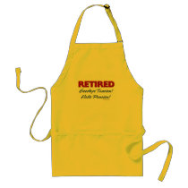 Retired: Goodbye Tension Hello Pension! Aprons