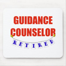 RETIRED GUIDANCE COUNSELOR MOUSE PADS