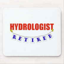 RETIRED HYDROLOGIST MOUSE MAT