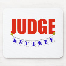 RETIRED JUDGE MOUSE MATS