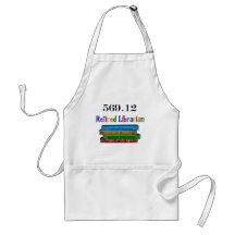 Retired Librarian 569.0 (Dewey Decimal System) Aprons