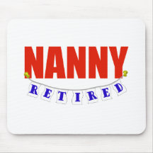 RETIRED NANNY MOUSE PAD