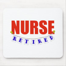 RETIRED NURSE MOUSE MATS