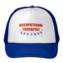 Retired Occupational Therapist Mesh Hats