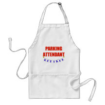 RETIRED PARKING ATTENDANT APRONS