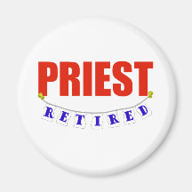 RETIRED PRIEST MAGNETS