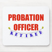 RETIRED PROBATION OFFICER MOUSE MATS