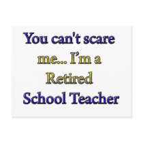 RETIRED SCHOOL TEACHER