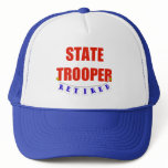 RETIRED STATE TROOPER hats