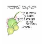 Retired Teacher Aristotle Quote Design Gifts t-shirts