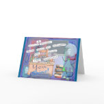 Retired Teacher Art Gifts cards