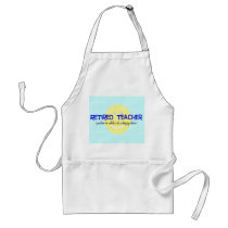 Retired Teacher "Doing The Happy Dance" Apron