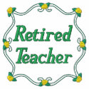 Retired Teacher Embroidered Shirt embroidered shirts