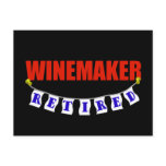 Retired Winemaker postcards