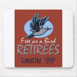 Retirees Union Mouse Mat