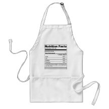 Retirement Funny Nutrition label Apron