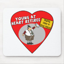 Retirement Gifts and Retirement T-shirts Mouse Mat