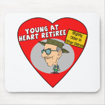 Retirement Gifts and Retirement T-shirts Mouse Pad