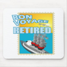 Retirement Gifts and Retirement T-shirts Mouse Pads