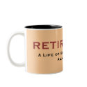 RETIREMENT mugs