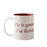Retirement mug