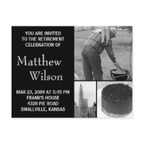 Retirement Party Invitation Customisable Photo