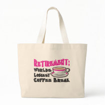 Retirement (Pink) Canvas Bag