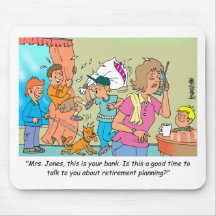 Retirement Planning Mouse Pads