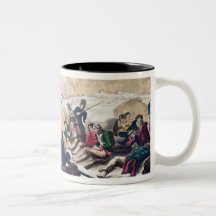 Retreat from Moscow, engraved by J. Hassell Coffee Mug