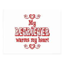 RETRIEVER Love Postcards