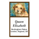 Retriever Puppy Biz Card business cards