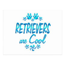 Retrievers are Cool Postcard