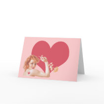 Retro 1940s Love Cards